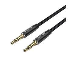 Cable Estéreo VENTION Bawbh/ Jack 3.5 Macho Jack 3.5 Macho/ 2M/ Negro