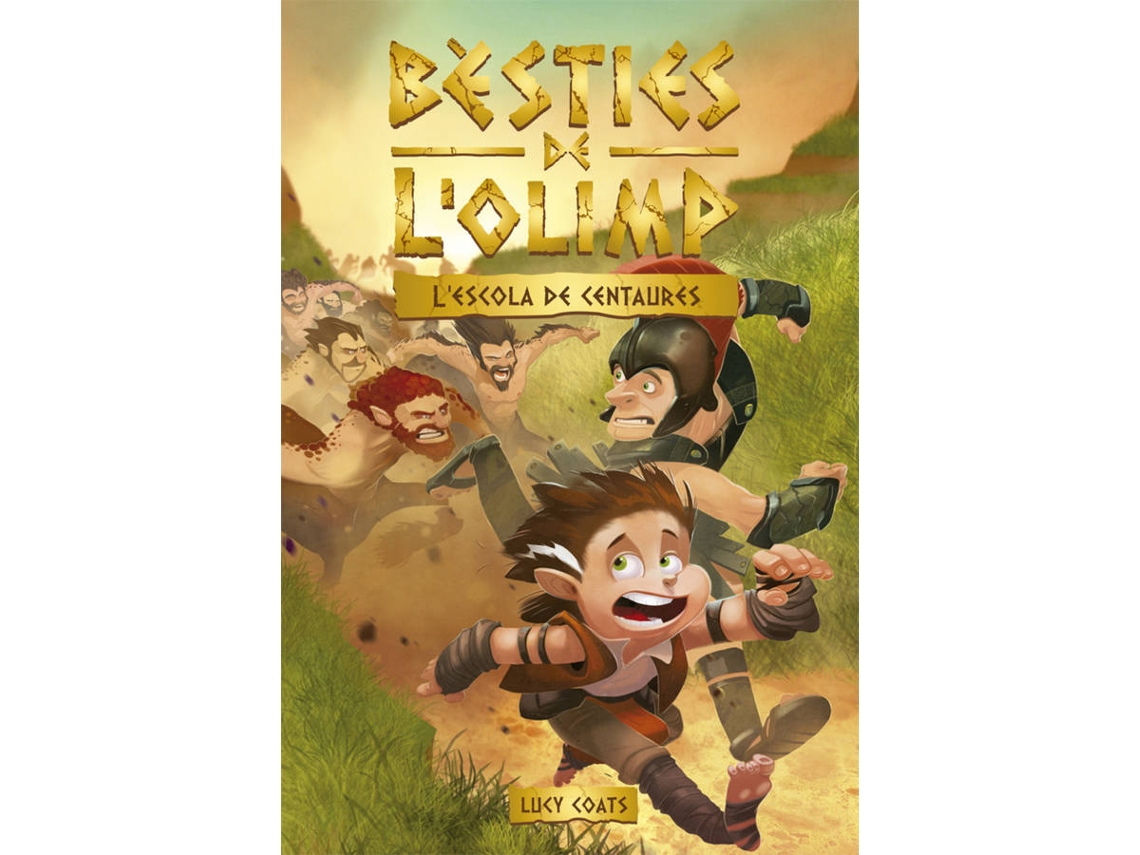 Libro Bèsties De L'Olimp 5. L'Escola Dels Centaures de Lucy Coats (Catalão)