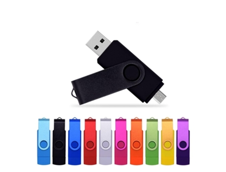 Pen USB SLOWMOOSE Alta Velocidad Otg (Blanco - 2.0 - 128 GB)