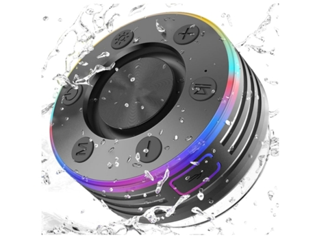Altavoz Bluetooth Altavoz Bluetooth portátil impermeable Ipx7 espectáculo de luz Led micrófono incorporado Mini altavoz externo para TURMIN