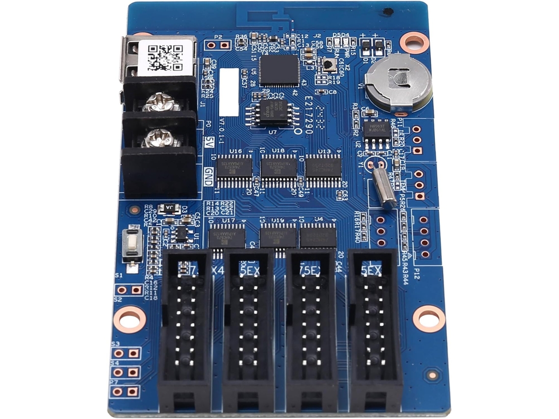 Módulo De Placa De Control Wifi Para Pantalla Led Hd - Wf4 Rgb 384w X 256h Píxeles Hub75