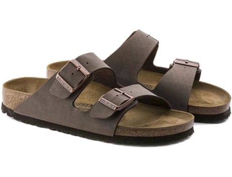 Sandalias BIRKENSTOCK Arizona Mocha Sintético Mujer (39 - Marrón)