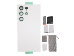 Capinha Traseira De Vidro Com Fita E Ferramentas Para Galaxy S24 Ultra Branco