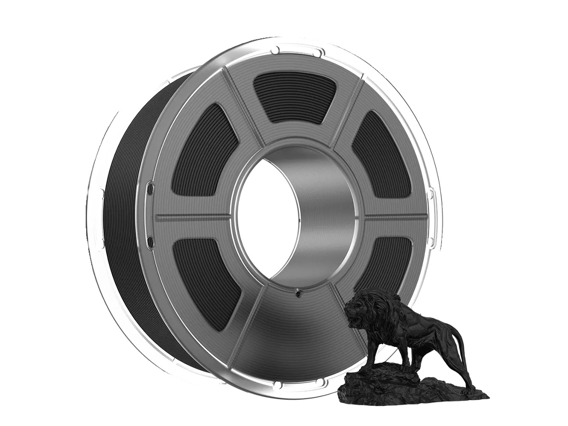 Filamento para impresora 3D, PLA duradero, alta velocidad, OEM negro