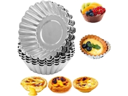 2026-set De 30 Moldes De Aluminio Antiadherentes Para Magdalenas, Galletas, Pudin Y Pasteles