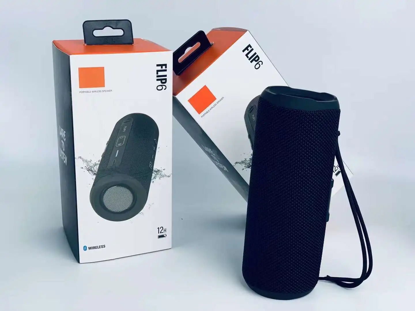 (negro) Altavoz Bluetooth Inalámbrico Con Ranura Para Tarjeta Tf, Usb, Fm, Aux, Llamadas Manos Libres, Tws, Carga Tipo C