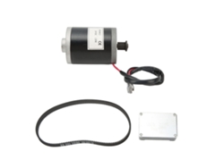 Motor De Cc Con Escobillas My6812 De 24 V Y 120 W Para Bicicleta Eléctrica Con Control Y Correa De Aluminio.