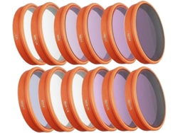 Kit De Filtros De Cristal Uv, Cpl Y Nd Para Dji Action 6, Diseñado Para Fotógrafos.