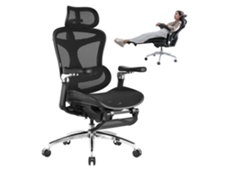 Sihoo Doro C300 Pro Silla De Oficina Ergonómica JT - Reposabrazos 5d, Soporte Lumbar Autoajustable, Respaldo De Malla - Hasta 150kg - Negro