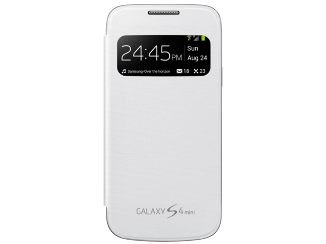 Funda SAMSUNG Galaxy S4 Mini S-View Blanco