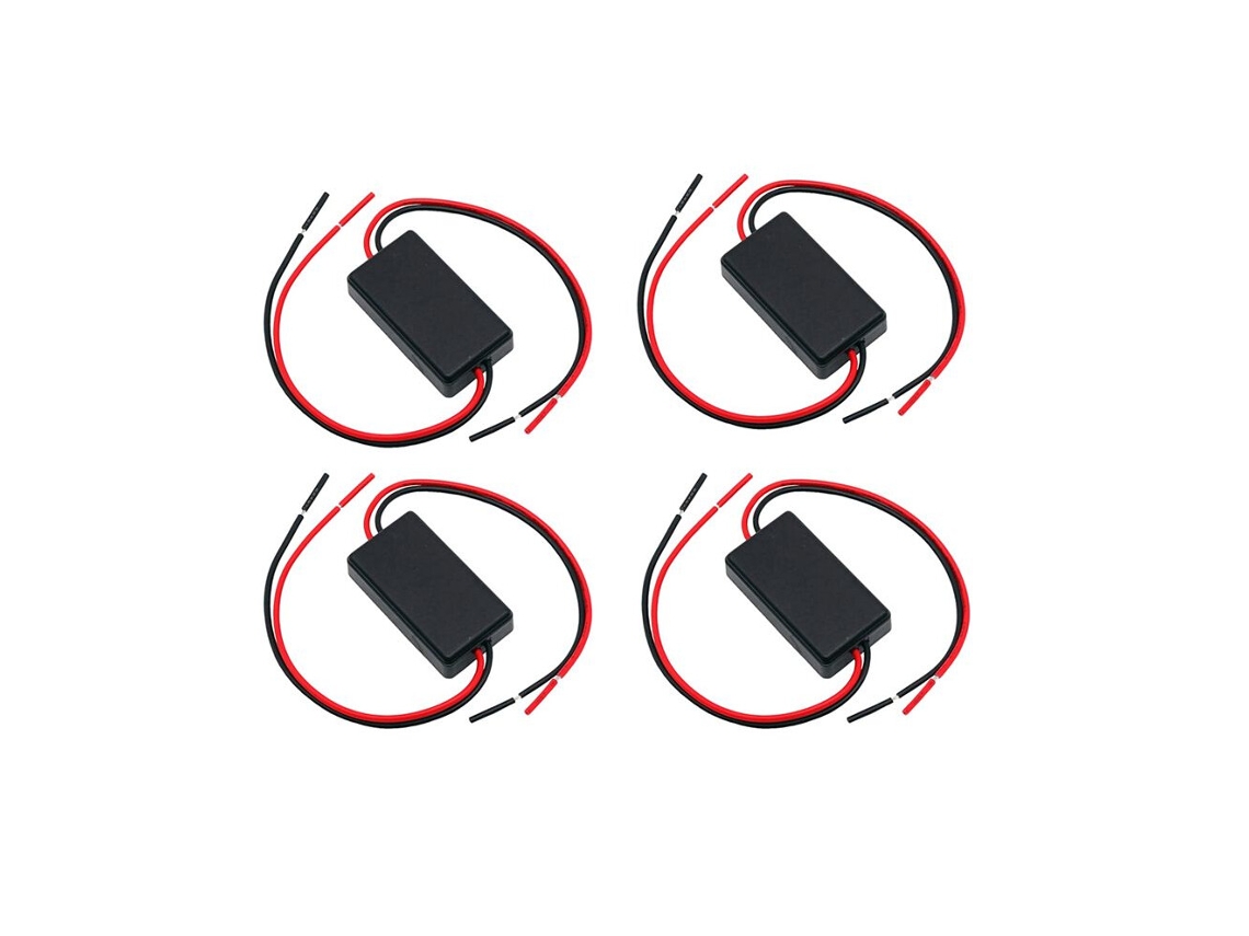 Módulo De Luz De Freno Con Controlador Estroboscópico 4x Para Luces Led De Freno De Coche De 12 V