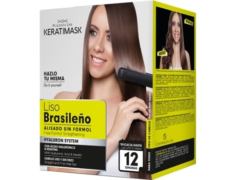 Kit de Alisado Brasileño BE NATURAL Keratimask