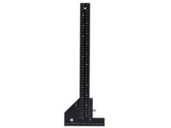 Escuadra En T De Aleación De Aluminio Para Carpintería, Ideal Para Mediciones Y Marcados Precisos - 35 Cm
