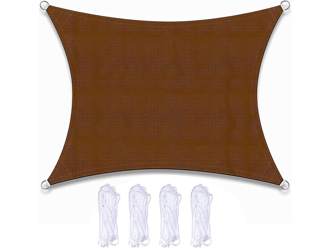 Vela De Sombra Rectangular Impermeable Resistente 2x2