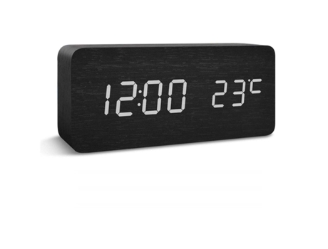 Despertador INF Clo-cy010v-black/white