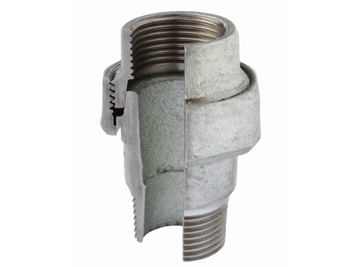 F341 Union M-h.a.con. 1 Galvanizado