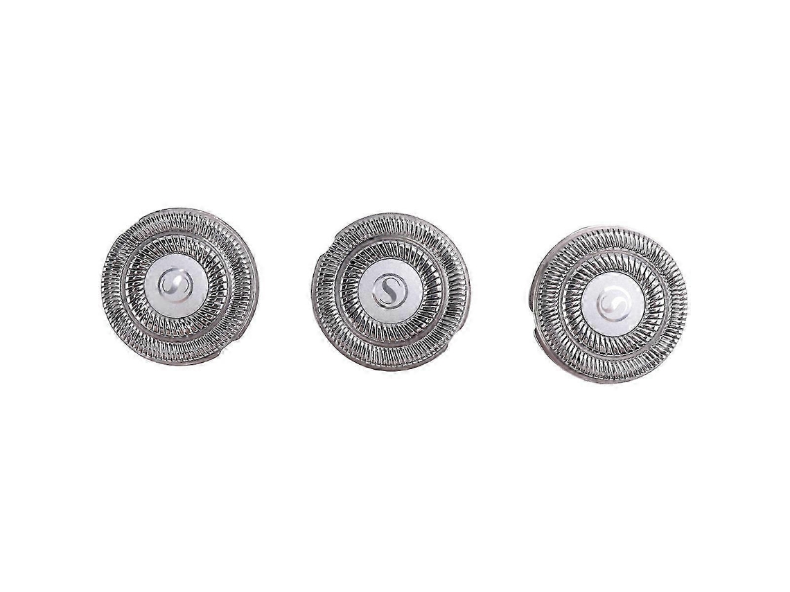 Juego de 3 cabezales de repuesto para afeitadora eléctrica Xiaomi Mijia S500c, S500 y S300. Rosewell