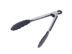 Pinzas De Cocina De Acero Inoxidable Con Silicona De 27 Cm Para Barbacoa, Parrilla Y Asado.