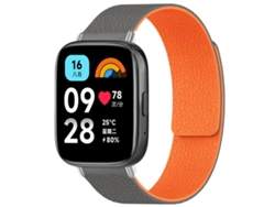 Correa para Redmi Watch 3 Active / Lite - Silicona magnética - Textura de lichi