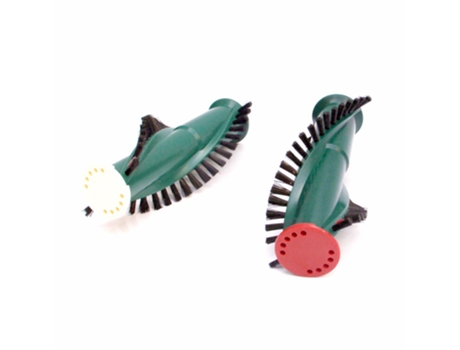 Cepillos de rodillo de repuesto para Robot aspirador Vorwerk Eb 360, 370, 350, 351, Kobold 136, 140 Tiger 260, pieza de Robot aspirador, 2 unidades