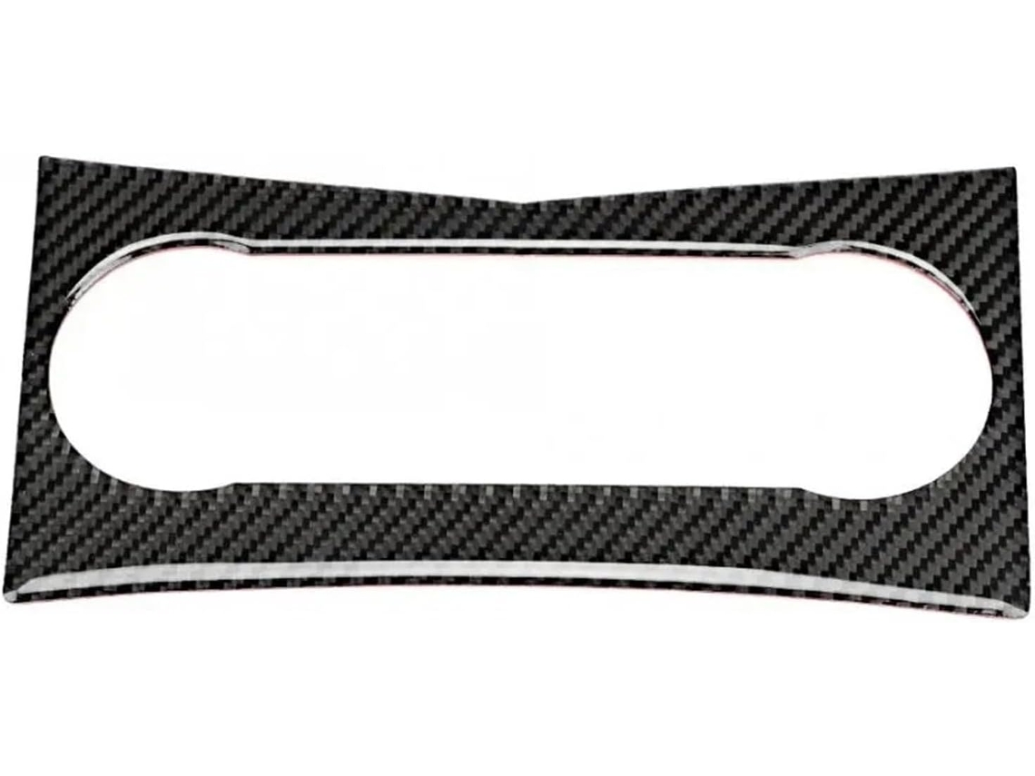 Adhesivo Decorativo De Fibra Carbono Para El Panel Aire Acondicionado Del Coche Mercedes-benz Clase C W204