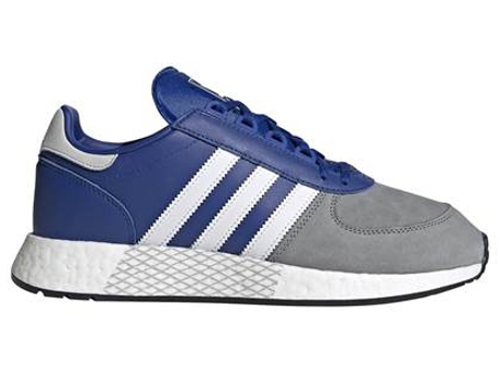 Zapatillas Deportivas ADIDAS Marathon Tech Hombre (Gris, azul - Material Sintético - 43,3)