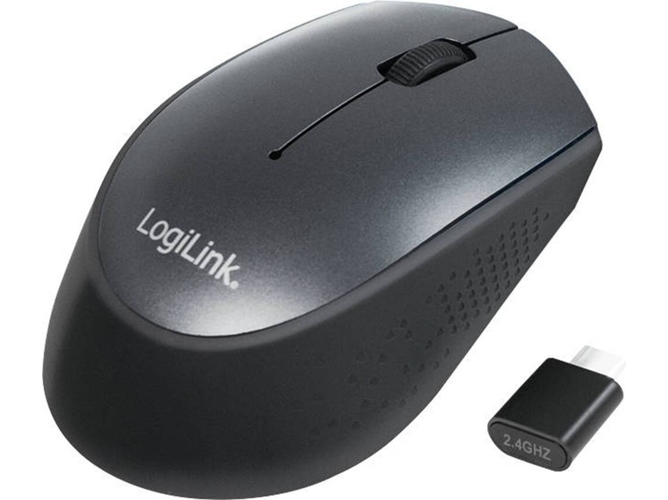 Ratón LOGILINK ID0160 (Inalámbrico - Óptico - 1200 dpi - Negro)