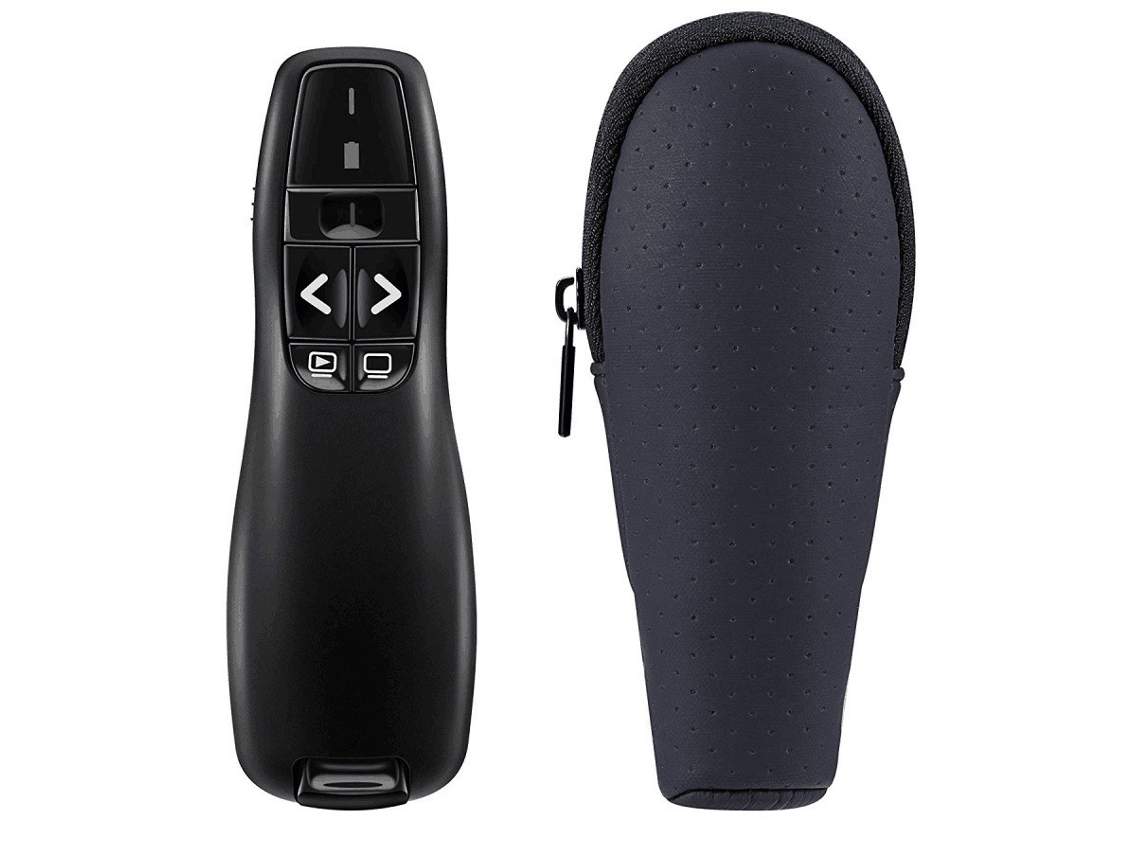 Lápiz De Presentación Inalámbrico 2.4g Usb Para Presentaciones Ppt, Lápiz Para Pasar Páginas, Puntero Con Luz Roja, Control Remoto Mul