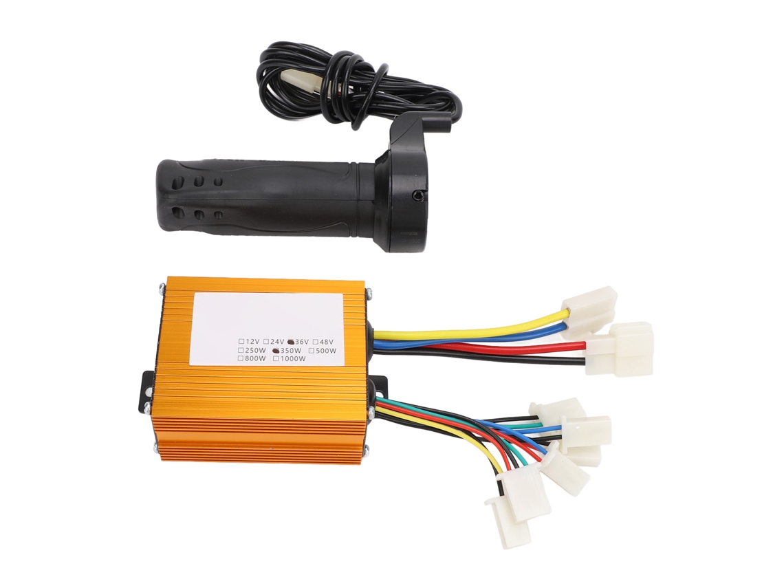Vlrla-controlador De Velocidad Motor Brush 36v 350w Kit Mango De Acelerador Para Bicicleta Eléctrica Patinete Triciclo Eléctrico