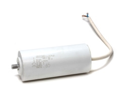 Condensador Icar 65µf + Cable - Hasta Desagüe Stock Para Lavadora Cap138un