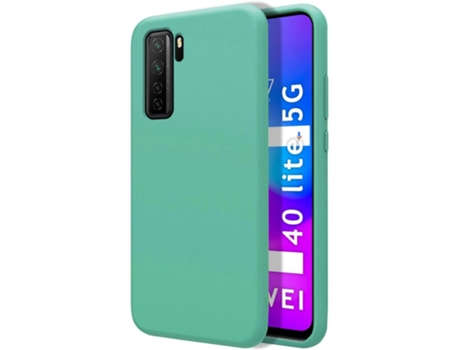 Carcasa Huawei P40 Lite 5G TUMUNDOSMARTPHONE Silicona Líquida Verde