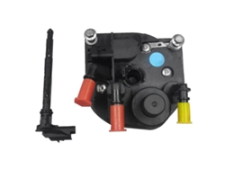 Tapa del filtro de combustible diésel, tubo central 9809757980, compatible con Citroën Peugeot 08-15