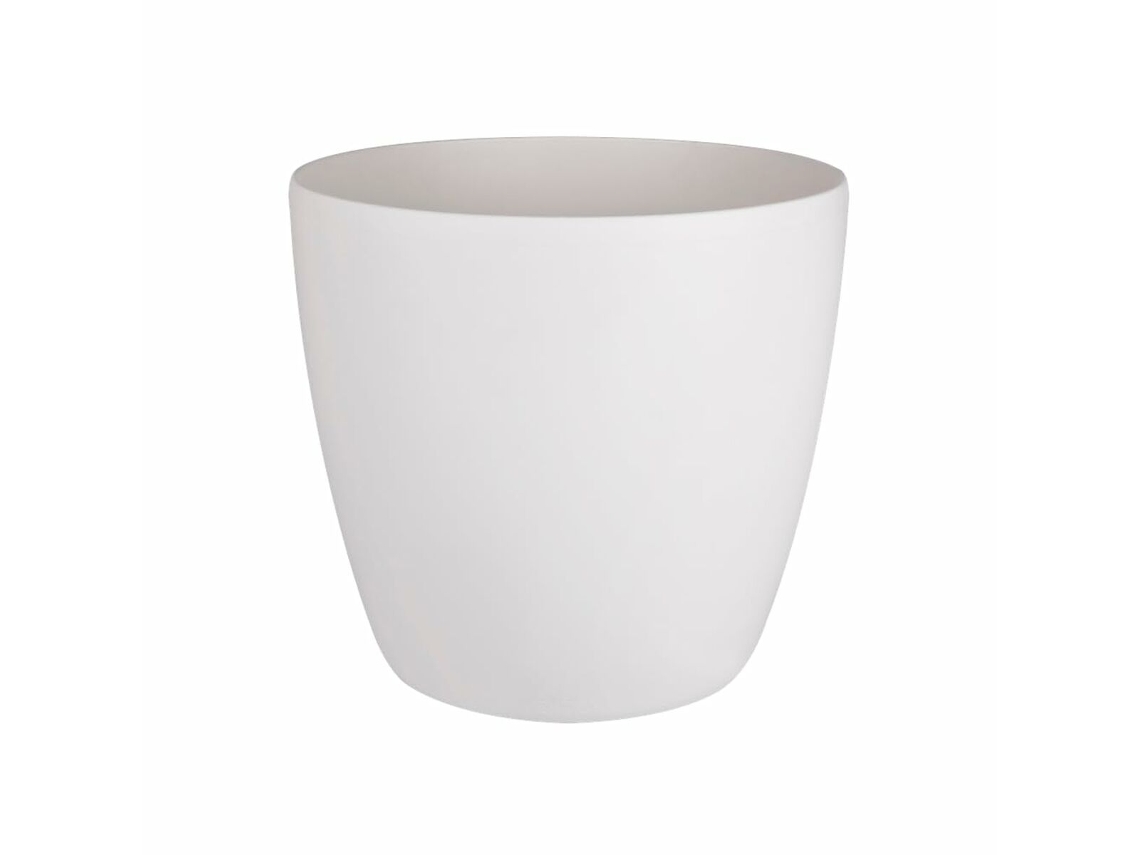 Maceta ELHO Ø 47 cm Blanco Plástico Redondo
