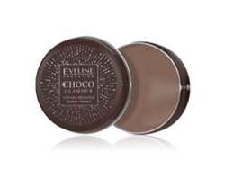 Bronceador en crema Choco Glamour Tono 02 20 g Acabado mate radiante y esculpidor Eveline Cosmetics