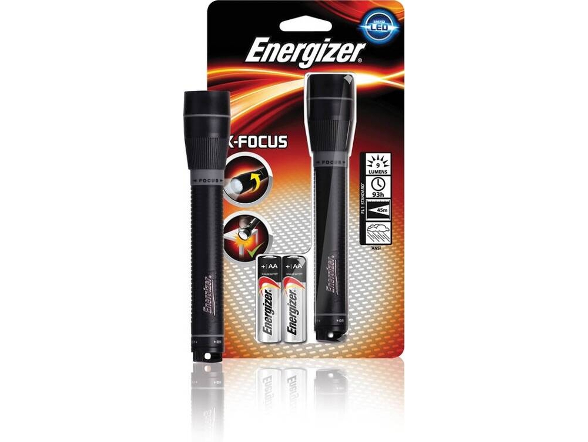 Pilas ENERGIZER Alcalinas Industriales LR20 D (12 Unidades)