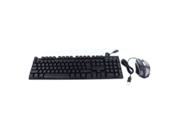 Conjunto De Teclado Mecánico Y Ratón Ergonómico Con Cable Y Retroiluminación Para Juegos Y Windows.