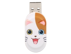 Memoria Usb 2.0 Cute Cat Patrón Anti-interferencia Electromagnética Lápiz Usb Cartoon 32g