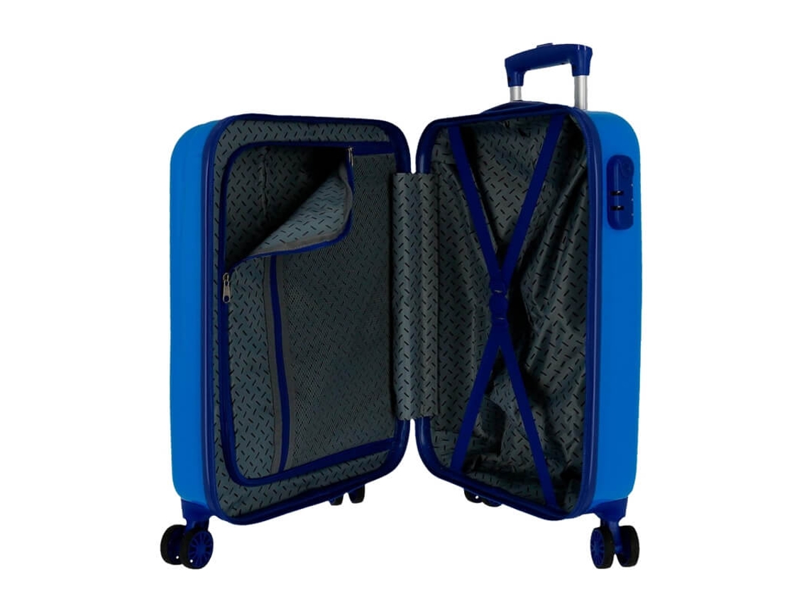 Maleta de Cabina MARVEL Spiderman Hero Azul (55x38x20 cm)