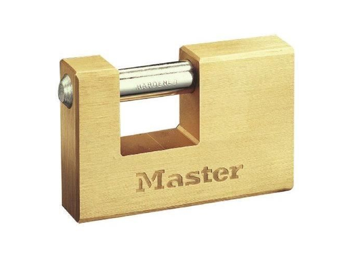 Candado blindado de latón macizo Master Lock de 85 mm y 608 EUR