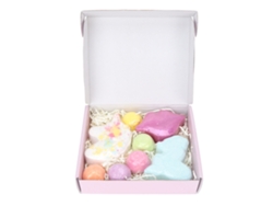 Set De 8 Bolas De Baño Con Burbujas Formas Diferentes Fragancias Exfoliantes Espumosas Refrescantes 21.87oz