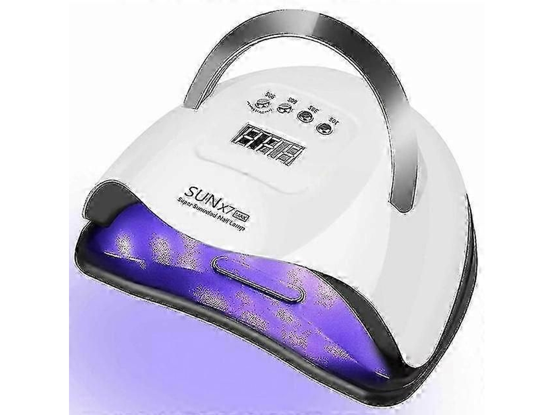 Lámpara de uñas UV LED de 360 W, 2025, 57 LED, 4 temporizadores, secador de uñas con sensor de movimiento, función de memoria extraíble para todos los modelos.