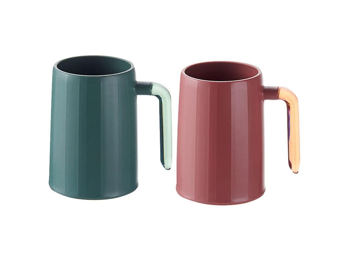 2 piezas taza de almacenamiento para cepillos de dientes ALLINLESS