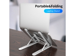 Soporte Para Laptop Y Tableta Con 7 Niveles De Altura Ajustable, Plegable Y Portátil Para Dispositivos De 11-17 Pulgadas