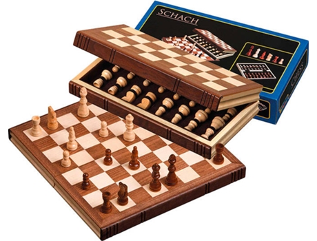 Staunton 6 piezas de ajedrez de madera Philos Henry VIII