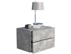 Mesita de noche de pared de madera Usal L 45 cm Vcm