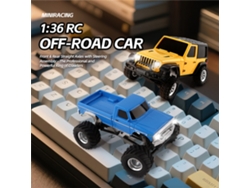 Azuljiabaile 3601 3602 Rtr 1/36 2.4g 4wd Rock Crawler Off-road Led Proporcional 60min Juguetes