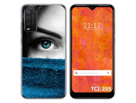 Carcasa TCL 205 TUMUNDOSMARTPHONE Dibujos Multicolor