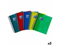 Set de Cuadernos OXFORD European Book 4 Multicolor 1/8 5 Unidades
