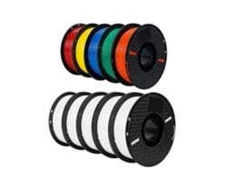 Filamento PLA para impresora 3D, diámetro de 1,75 mm, rollo de 1 kg, mezcla de PETG D OEM de 10 kg