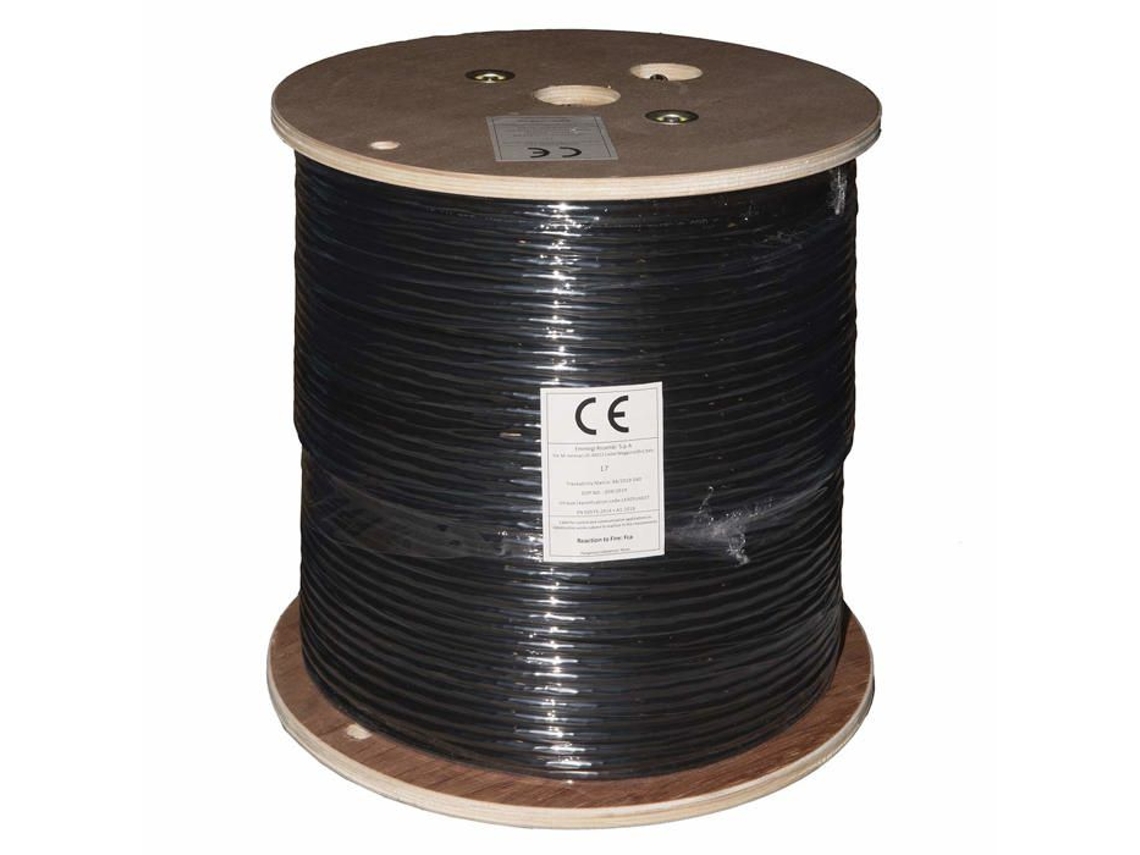 Lk305U6Est Cable De Red Sólido Para Instalación Exterior Cat6 U/Utp Pe Funda De Cobre 305 M LINK